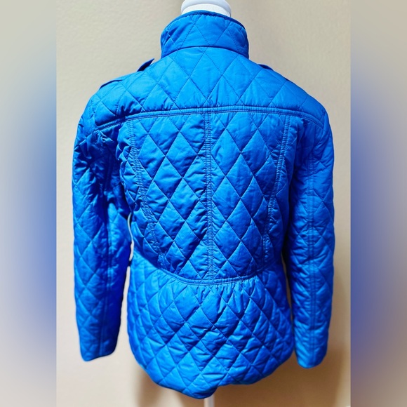 Talbots blue quilted Jacket. Size small. New with tags - Picture 3 of 6